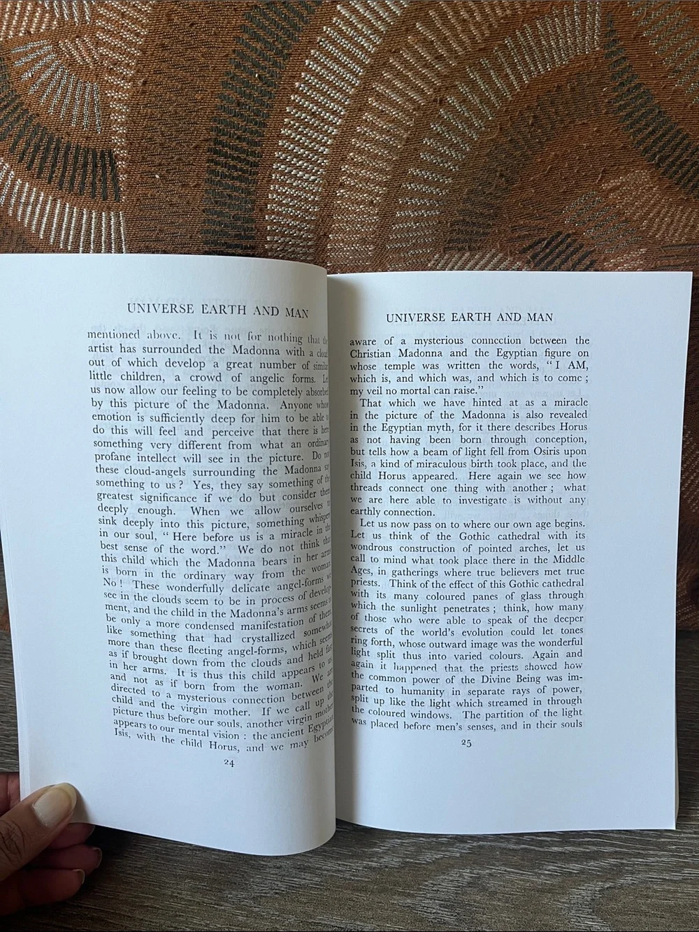 Universe Earth and Man in their Relationship to Egyptian Myths by Rudolf Steiner
